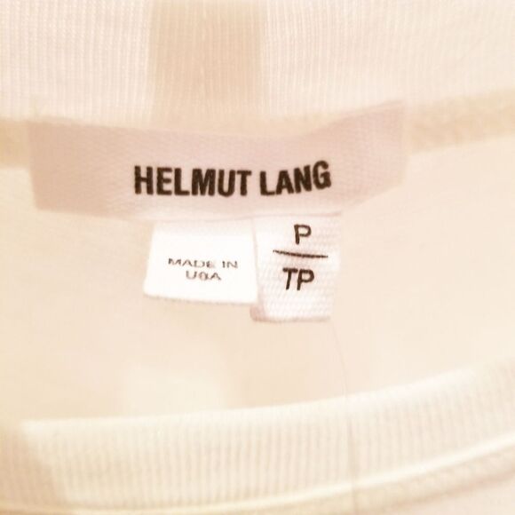 NWT Helmut Lang Extra Small Semi-Sheer Twist Open-Back Long Sleeve Jersey Top‎ - Picture 12 of 14